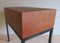 Tavolino in teak e metallo di Florence Knoll Bassett per Knoll Inc./Knoll International, anni '60, Immagine 3