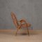 Mid-Century Sessel aus Buchenholz & Stoff von Malatesta E Mason, 1950, 2er Set 7