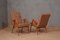 Mid-Century Sessel aus Buchenholz & Stoff von Malatesta E Mason, 1950, 2er Set 9