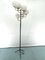Mid-Century Brass and Opaline Glass Six Arms Floor Lamp by Stilnovo, Italy, 1950s 10