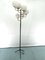 Mid-Century Brass and Opaline Glass Six Arms Floor Lamp by Stilnovo, Italy, 1950s, Image 10