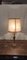 Lámpara de mesa de mesita de noche de latón y bronce, años 60, Imagen 5