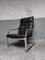 Lounge Chair and Footrest in Dark Brown Leather and Chrome by Rudolph Glatzl for Walter Knoll, Germany, 1970s, Set of 2 21