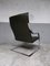 Lounge Chair and Footrest in Dark Brown Leather and Chrome by Rudolph Glatzl for Walter Knoll, Germany, 1970s, Set of 2 25