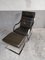 Lounge Chair and Footrest in Dark Brown Leather and Chrome by Rudolph Glatzl for Walter Knoll, Germany, 1970s, Set of 2 4