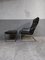 Lounge Chair and Footrest in Dark Brown Leather and Chrome by Rudolph Glatzl for Walter Knoll, Germany, 1970s, Set of 2 14