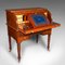 Antique English Victorian Roll-Top Desk, 1880s 3