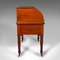 Antique English Victorian Roll-Top Desk, 1880s, Image 4