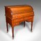 Antique English Victorian Roll-Top Desk, 1880s 2