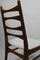 Teak and White Skai Chair from Hellerau, Germany, 1960s, Image 3
