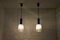 Deckenlampen aus Marmoriertem Muranoglas, 1980er, 2er Set 3