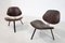 Mid-Century Modern P31 Chairs attributed to Osvaldo Borsani for Tecno, 1950s, Set of 2 3