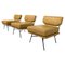 Mid-Century Modern Elettra Armchairs attributed to Stdio BBPR for Arflex, 1950s, Set of 3 1