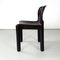 Italian Modern Brown Plastic Chair Model 4875 attributed to Carlo Bartoli for Kartell, 1970s, Image 3