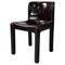 Italian Modern Brown Plastic Chair Model 4875 attributed to Carlo Bartoli for Kartell, 1970s 1
