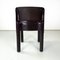 Italian Modern Brown Plastic Chair Model 4875 attributed to Carlo Bartoli for Kartell, 1970s 5