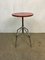 Vintage Height Adjustable Stool 6