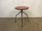 Vintage Height Adjustable Stool 1