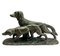 Statuetta Art Déco con cani da caccia di G. Carli, 1935, Immagine 2