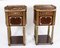 Antique French Empire Mahogany Bedside Cabinets 19th Century, Set of 2, Image 2