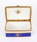 Antique Royal Blue Ormolu Mounted Casket Box from Limoges, 19h Century 13