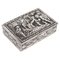 Tabacchiera antica in argento sterling, Spagna, inizio XX secolo, Immagine 1