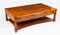 Vintage Burr Walnut Coffee Table with Six Drawers, 1990s 17