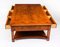 Table Basse Vintage en Loupe de Noyer avec Six Tiroirs, 1990s 11