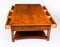 Vintage Burr Walnut Coffee Table with Six Drawers, 1990s 11