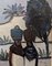 Cestini, dipinto a olio, anni '50, con cornice, Immagine 9