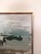 The Green Jetty, Oil Painting, 1950s, Framed 8