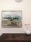 The Green Jetty, Oil Painting, 1950s, Framed 3