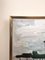 The Green Jetty, Oil Painting, 1950s, Framed 6