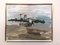 The Green Jetty, Oil Painting, 1950s, Framed 1