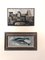 Two Fish, Oil Painting, 1950s, Framed 2