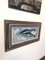 Two Fish, Oil Painting, 1950s, Framed 3