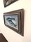 Two Fish, Oil Painting, 1950s, Framed 4
