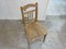 Beistellstuhl aus Holz, 1850er 11