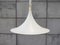 Danish White Pendant Lamp, 1960s, Image 1