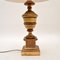 Vintage Gilt Wood Table Lamps, 1950, Set of 2, Image 9