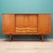 Credenza alta in teak, Danimarca, anni '60, Immagine 1