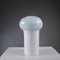 Pilzförmige Tischlampe aus Muranoglas mit Blasen von Vistosi 9