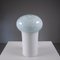 Lámpara de mesa en forma de hongo de cristal de Murano con burbujas de Vistosi, Imagen 6