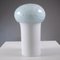 Mushroom-Shaped Table Lamp in Murano Glass with Bubbles from Vistosi 1