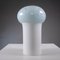 Lámpara de mesa en forma de hongo de cristal de Murano con burbujas de Vistosi, Imagen 3