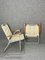 Sedie pieghevoli in alluminio, tessuto e legno di Schiavi Padova, Italia, anni '70, set di 2, Immagine 8