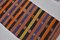 Vintage Decorative Striped Kilim Rug, 1960s 6
