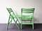 Green Folding Air Chairs by Jasper Morrison for Magis, Italy, 2000s, Set of 2 5