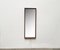 Specchio Mid-Century minimalista in teak di Zier-Form, Germania, anni '60, Immagine 2