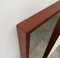 Mid-Century German Minimalist Teak Mirror from Zier-Form, 1960s, Image 6